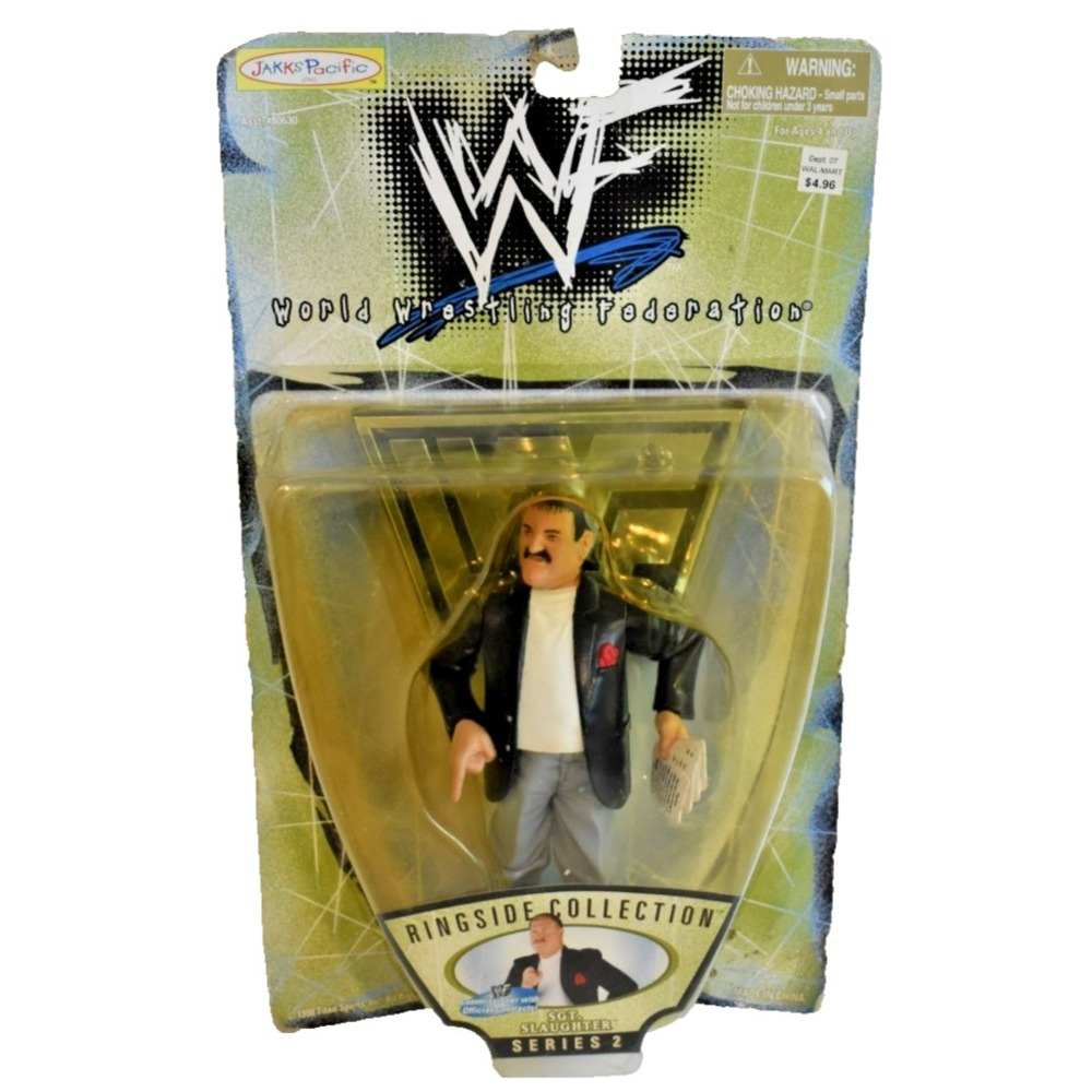 WWF  Ringside Collectable series 2 Sgt. Slaughter by Jakks Pacific 1996